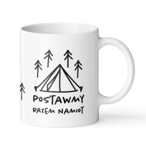 Kubek POSTAWMY RAZEM NAMIOT 330 ml